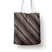Yogyakarta Parang Batik Motifs Tote Bag Indonesian Traditional Pattern