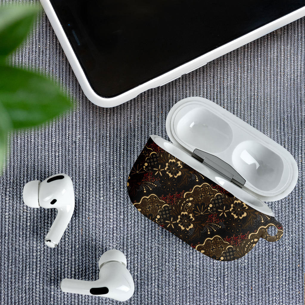 Batik Sekar Jagad AirPods Case Indonesian Traditional Pattern