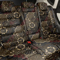 Batik Sekar Jagad Back Car Seat Cover Indonesian Traditional Pattern