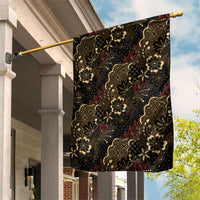 Batik Sekar Jagad Garden Flag Indonesian Traditional Pattern