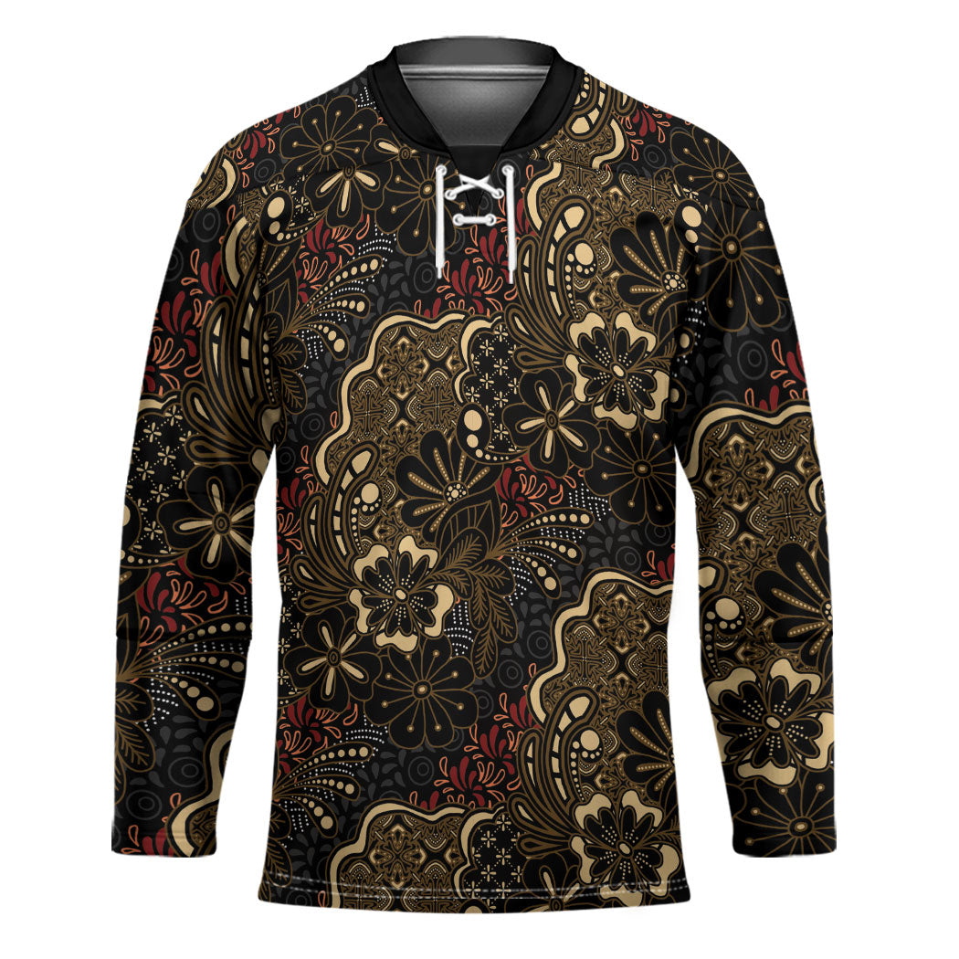 Batik Sekar Jagad Hockey Jersey Indonesian Traditional Pattern