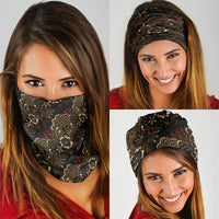 Batik Sekar Jagad Neck Gaiter Indonesian Traditional Pattern