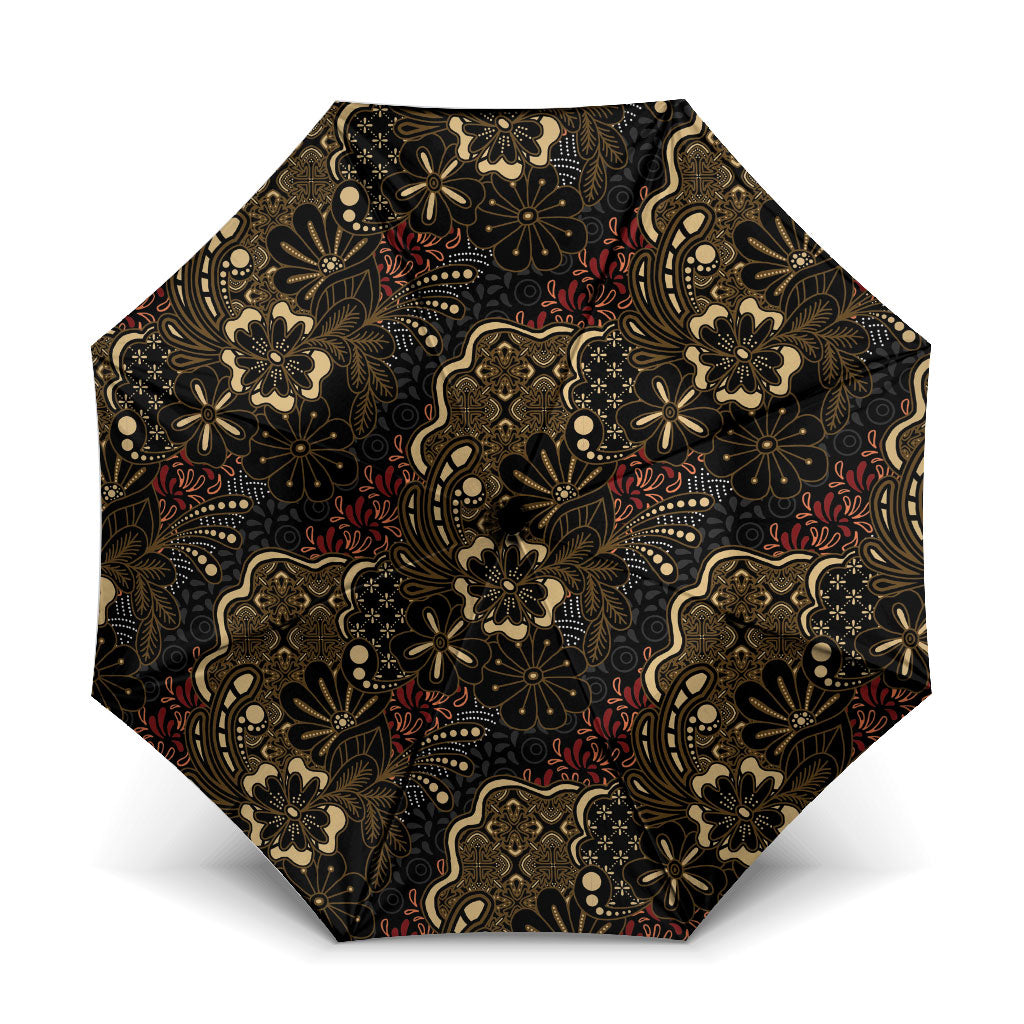 Batik Sekar Jagad Umbrella Indonesian Traditional Pattern