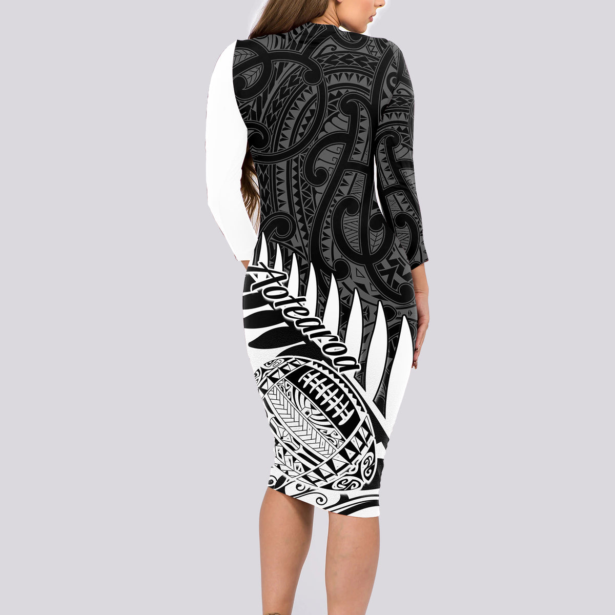 silver fern dress New Zealand Silver Fern in a KORU" A-Line Dress for Sale by Kiwidom