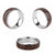 Bula Fiji Masi Classic Ring Fijian Tapa Vintage Dark Brown Version - Polynesian Pride