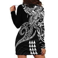 Hawaii Valentine Hoodie Dress Kakau Polynesian Heart LT01 - Polynesian Pride