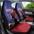Haiti Le Marron Inconnu Car Seat Cover Dashiki Mix Polynesian Pattern
