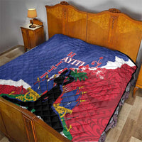 Haiti Le Marron Inconnu Quilt Dashiki Mix Polynesian Pattern