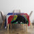 Haiti Le Marron Inconnu Tablecloth Dashiki Mix Polynesian Pattern
