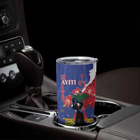 Personalised Haiti Le Marron Inconnu Tumbler Cup Dashiki Mix Polynesian Pattern