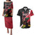 Personalised Ayiti Neg Marron Couples Matching Puletasi and Hawaiian Shirt Dashiki Mix Polynesian Pattern
