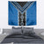 Blue Niho Taniwha Mix Poutama Tapestry Unique Taniko Aotearoa
