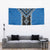 Blue Niho Taniwha Mix Poutama Tapestry Unique Taniko Aotearoa
