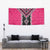 Pink Niho Taniwha Mix Poutama Tapestry Unique Taniko Aotearoa