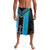 Sky Blue Niho Taniwha Mix Poutama Lavalava Unique Taniko Aotearoa