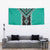 Teal Niho Taniwha Mix Poutama Tapestry Unique Taniko Aotearoa