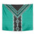 Teal Niho Taniwha Mix Poutama Tapestry Unique Taniko Aotearoa
