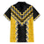 Yellow Niho Taniwha Mix Poutama Hawaiian Shirt Unique Taniko Aotearoa