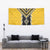 Yellow Niho Taniwha Mix Poutama Tapestry Unique Taniko Aotearoa
