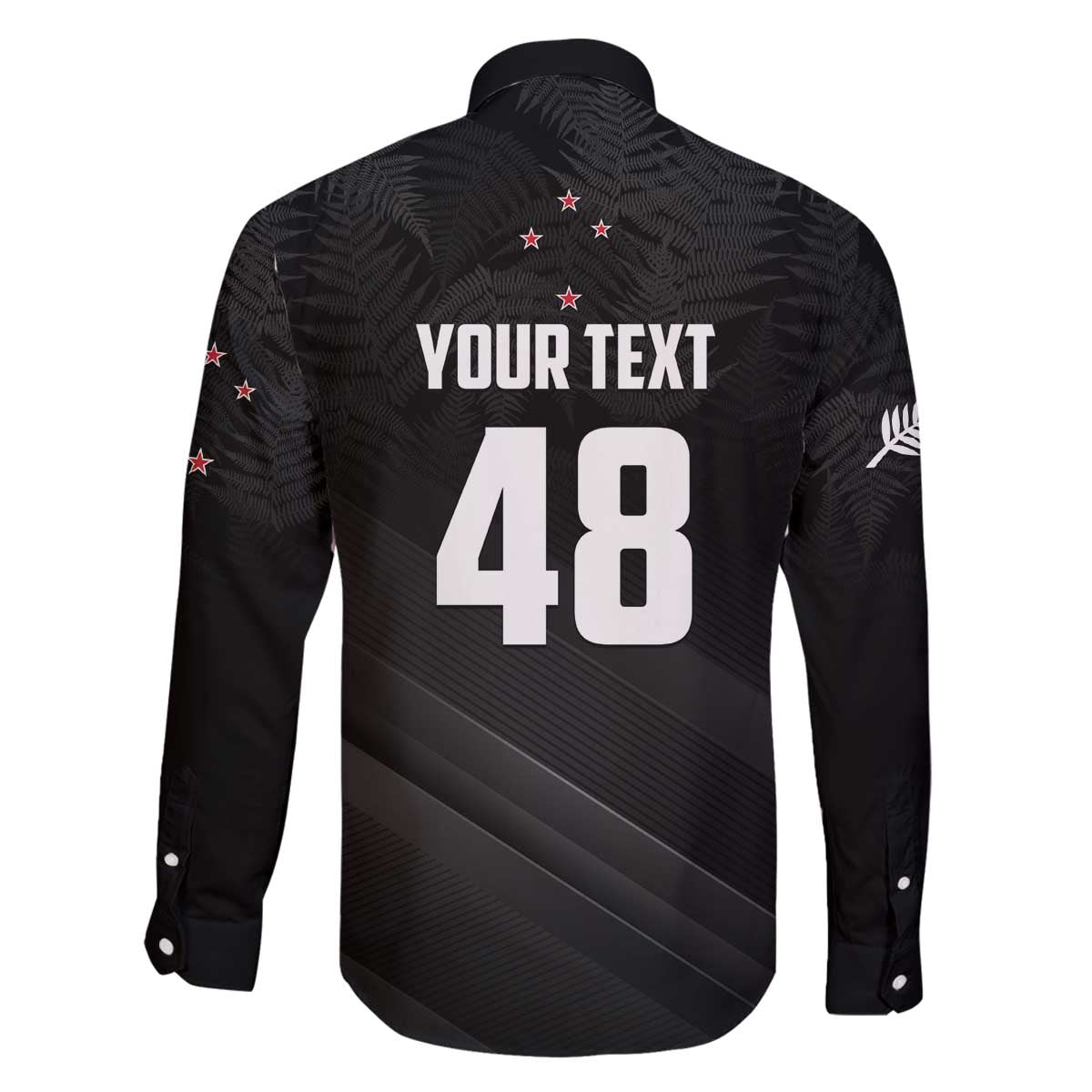 Custom New Zealand Cricket Family Matching Off The Shoulder Long Sleeve Dress and Hawaiian Shirt Aotearoa Black Cap Come On