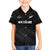 Custom New Zealand Cricket Family Matching Puletasi and Hawaiian Shirt Aotearoa Black Cap Come On