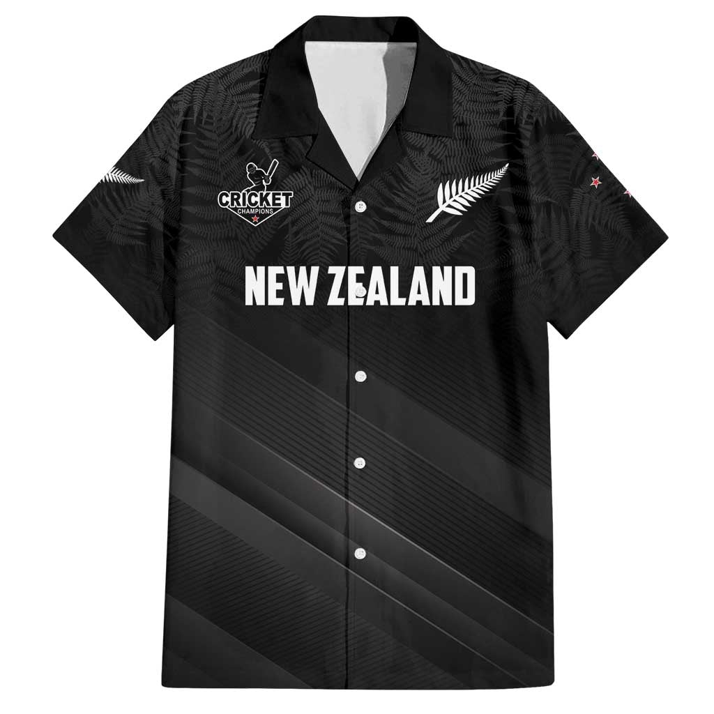 Custom New Zealand Cricket Family Matching Summer Maxi Dress and Hawaiian Shirt Aotearoa Black Cap Come On