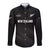 Custom New Zealand Cricket Long Sleeve Button Shirt Aotearoa Black Cap Come On
