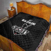 New Zealand Cricket Quilt Aotearoa Black Cap Come On LT01 - Polynesian Pride
