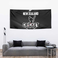 New Zealand Cricket Tapestry Aotearoa Black Cap Come On