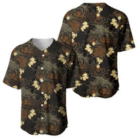 Javanese Batik Semen Baseball Jersey Indonesian Traditional Pattern