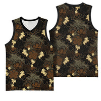 Javanese Batik Semen Basketball Jersey Indonesian Traditional Pattern