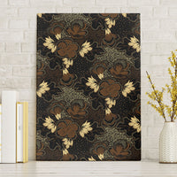 Javanese Batik Semen Canvas Wall Art Indonesian Traditional Pattern