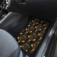 Javanese Batik Semen Car Mats Indonesian Traditional Pattern
