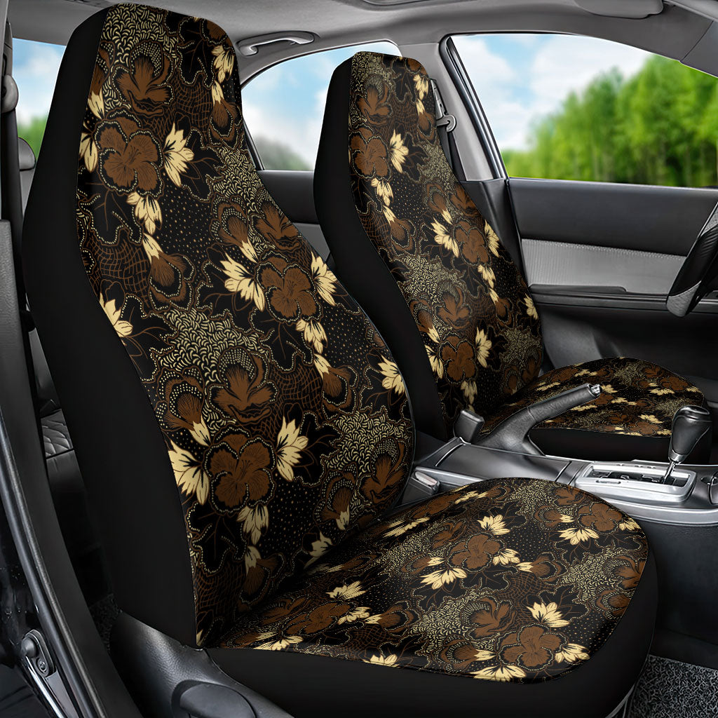 Javanese Batik Semen Car Seat Cover Indonesian Traditional Pattern