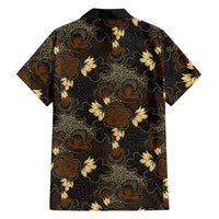 Javanese Batik Semen Family Matching Puletasi and Hawaiian Shirt Indonesian Traditional Pattern