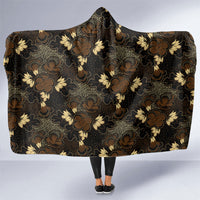 Javanese Batik Semen Hooded Blanket Indonesian Traditional Pattern