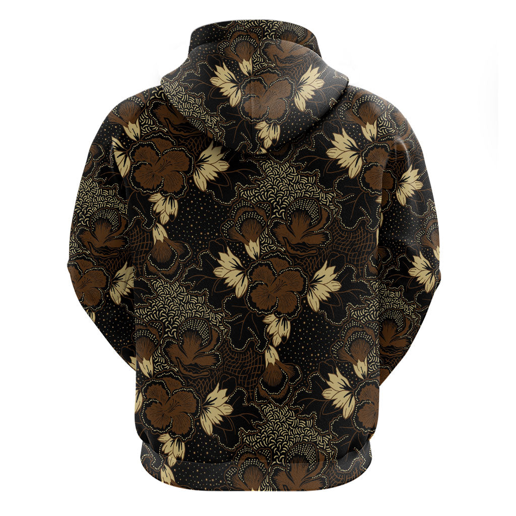 Javanese Batik Semen Hoodie Indonesian Traditional Pattern