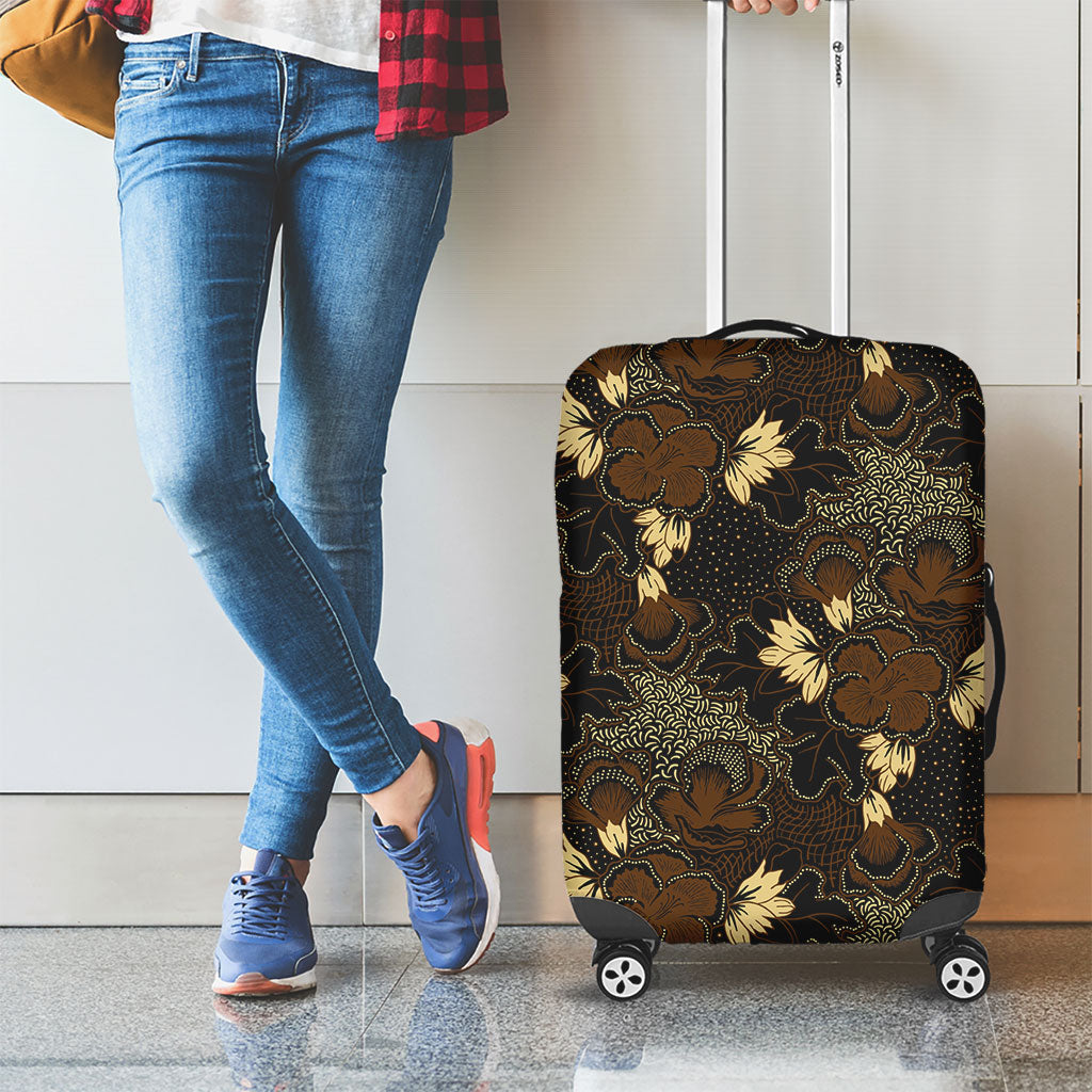Javanese Batik Semen Luggage Cover Indonesian Traditional Pattern