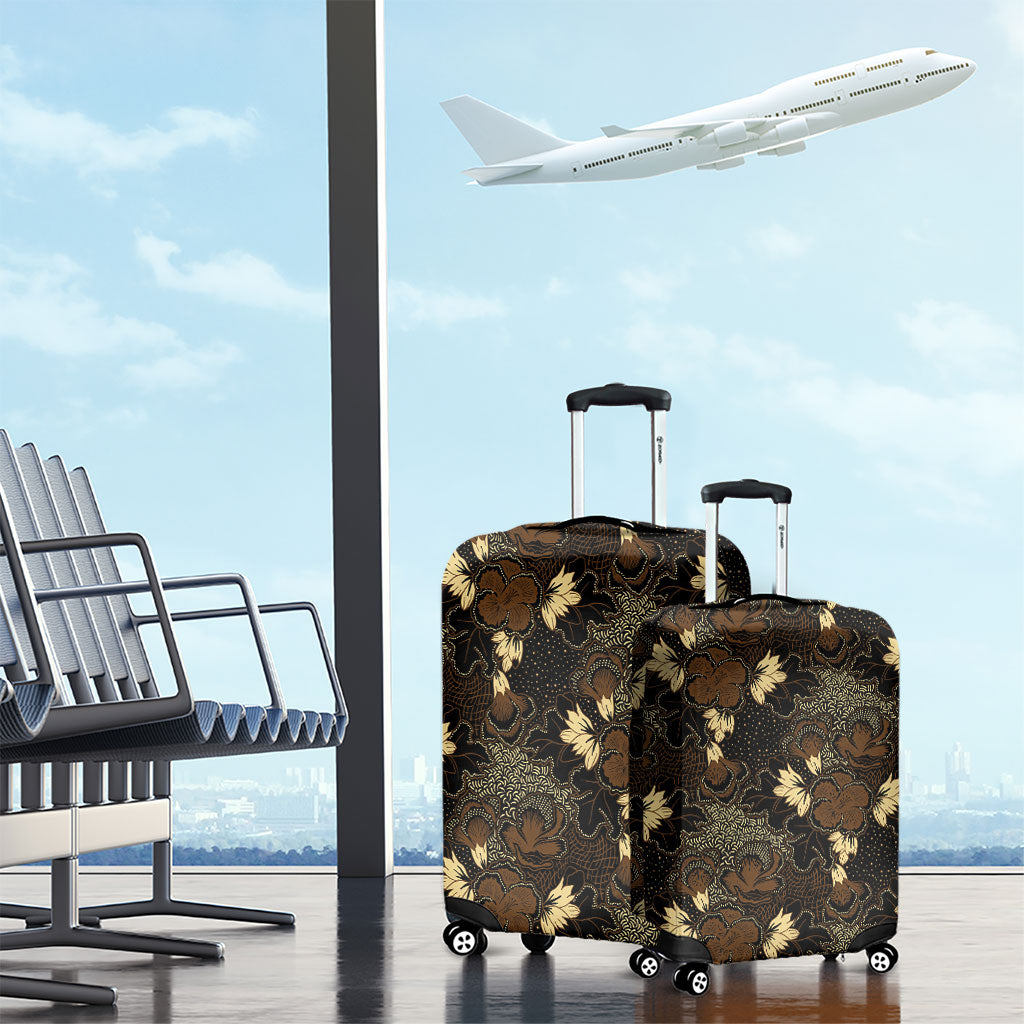 Javanese Batik Semen Luggage Cover Indonesian Traditional Pattern
