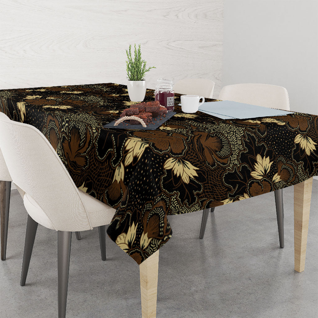 Javanese Batik Semen Tablecloth Indonesian Traditional Pattern LT01 - Polynesian Pride