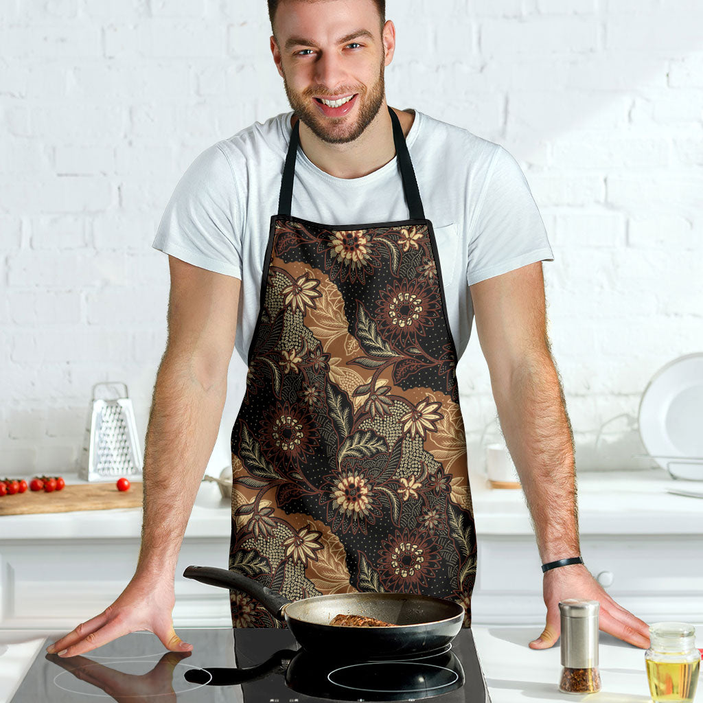 Batik Pedalaman Semen Lereng Style Apron Indonesian Traditional Pattern LT01 - Polynesian Pride