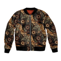 Batik Pedalaman Semen Lereng Style Bomber Jacket Indonesian Traditional Pattern