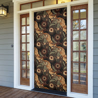 Batik Pedalaman Semen Lereng Style Door Cover Indonesian Traditional Pattern LT01 - Polynesian Pride