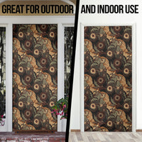 Batik Pedalaman Semen Lereng Style Door Cover Indonesian Traditional Pattern LT01 - Polynesian Pride