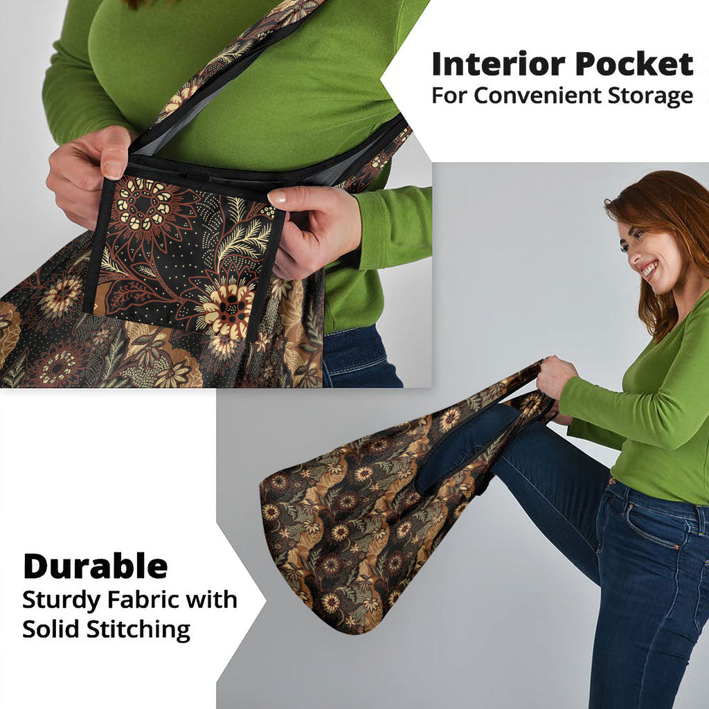 Batik Pedalaman Semen Lereng Style Grocery Bag Indonesian Traditional Pattern