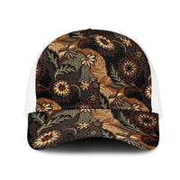 Batik Pedalaman Semen Lereng Style Mesh Trucker Cap Indonesian Traditional Pattern