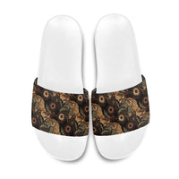Batik Pedalaman Semen Lereng Style Slide Sandals Indonesian Traditional Pattern