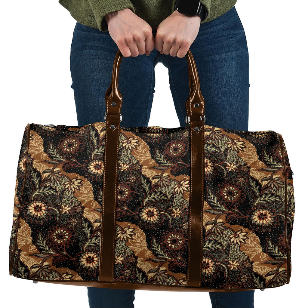 Batik Pedalaman Semen Lereng Style Travel Bag Indonesian Traditional Pattern