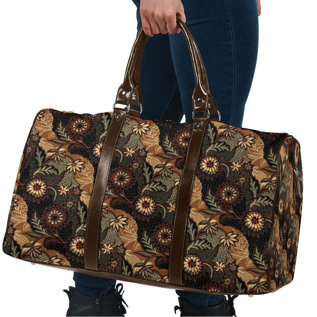 Batik Pedalaman Semen Lereng Style Travel Bag Indonesian Traditional Pattern