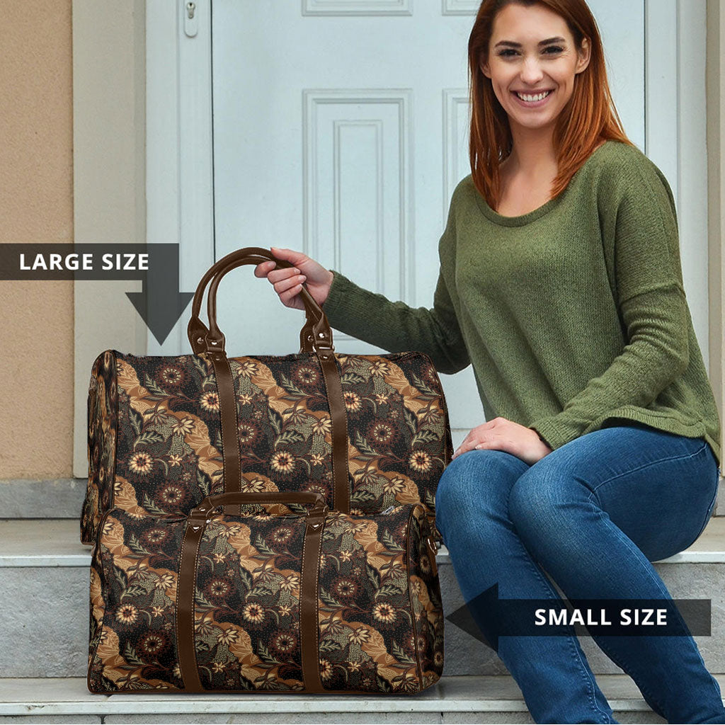 Batik Pedalaman Semen Lereng Style Travel Bag Indonesian Traditional Pattern